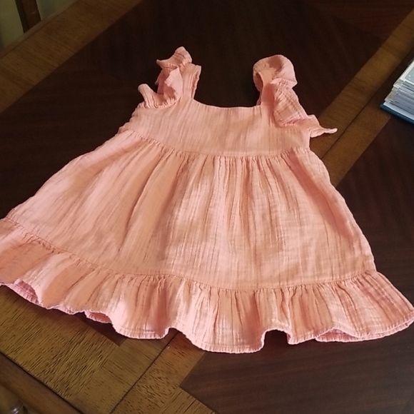 ❣5 for $25 Sale❣Cat & Jack Coral Dress - Picture 1 of 3